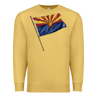 Antique Gold arizona flag Premium Sweatshirt - BarkalooDesign