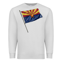 Dove Grey arizona flag Premium Sweatshirt - BarkalooDesign