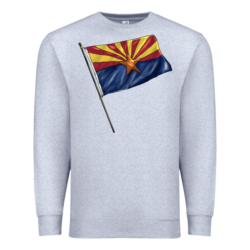 Arizona Flag Premium Sweatshirt by BarkalooDesign | Teevron