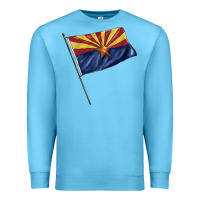 Ocean Blue arizona flag Premium Sweatshirt - BarkalooDesign