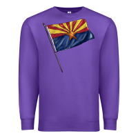 Purple arizona flag Premium Sweatshirt - BarkalooDesign