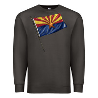 Smoke arizona flag Premium Sweatshirt - BarkalooDesign