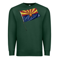 Sports Green arizona flag Premium Sweatshirt - BarkalooDesign