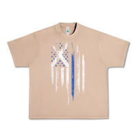 Burro Scottish American Flag Combo Scotland USA Saltire Gift Urban Heavy Tee - trangStudio