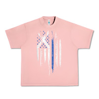 Salmon Scottish American Flag Combo Scotland USA Saltire Gift Urban Heavy Tee - trangStudio