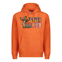 Carrot Stuck on You Premium Hoodie - CowhideDigitalArt