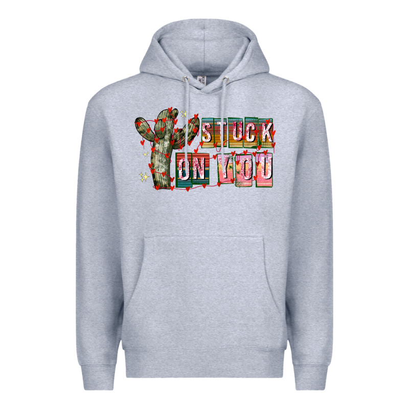 Stuck On You Premium Hoodie by CowhideDigitalArt | Teevron