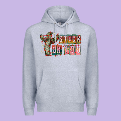Stuck On You Premium Hoodie Designed By Cowhidedigitalart
