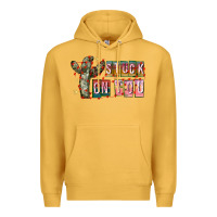 Mustard Stuck on You Premium Hoodie - CowhideDigitalArt