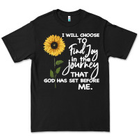 Black I Will Choose To Find Joy In The Journey That God Premium Tee - Bettercallsaul
