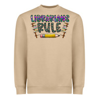Librarians Rule Heavyweight Sweatshirt | Teevron