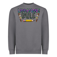 Storm librarians rule Heavyweight Sweatshirt - CowhideDigitalArt