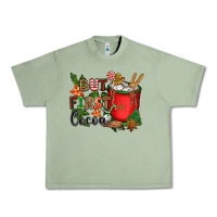 Oil Green but first cocoa Urban Heavy Tee - CowGirlArtShop
