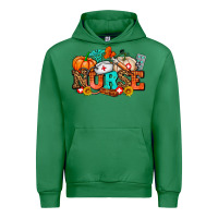 Emerald nurse with fall element Urban Hoodie - AdoDesignShop