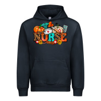 Navy nurse with fall element Urban Hoodie - AdoDesignShop