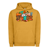 Pigment Peanut Butter nurse with fall element Urban Hoodie - AdoDesignShop