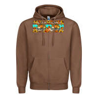 Chestnut Fall Sweet Fall Zipper Hoodie - Artiststas