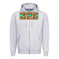 Heather Grey Fall Sweet Fall Zipper Hoodie - Artiststas