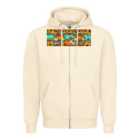 Sandshell Fall Sweet Fall Zipper Hoodie - Artiststas