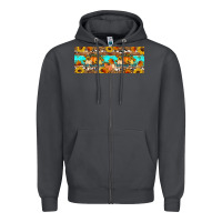 Smoke Fall Sweet Fall Zipper Hoodie - Artiststas