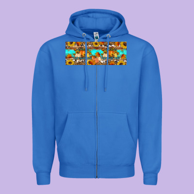 Fall Sweet Fall Zipper Hoodie Designed By Artiststas