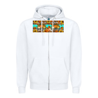 White Fall Sweet Fall Zipper Hoodie - Artiststas