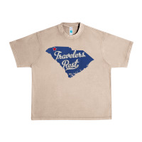French Oak travelers rest south carolina sc map Urban Heavy Tee - trangStudio