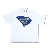 White travelers rest south carolina sc map Urban Heavy Tee - trangStudio