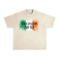 Sandshell Tiocfaidh Ar La Vintage Ireland Irish Flag Gifts For Men Urban Heavy Tee - trangStudio