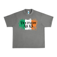 Tornado Tiocfaidh Ar La Vintage Ireland Irish Flag Gifts For Men Urban Heavy Tee - trangStudio