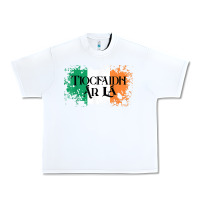 White Tiocfaidh Ar La Vintage Ireland Irish Flag Gifts For Men Urban Heavy Tee - trangStudio