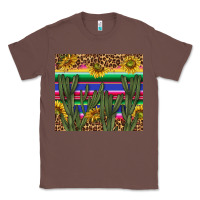 Chestnut western desert with leopard and sunflowers tumbler tbs Classic Tee - TumblerDesignByShophia