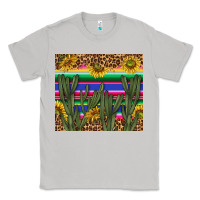 Moon Dust western desert with leopard and sunflowers tumbler tbs Classic Tee - TumblerDesignByShophia