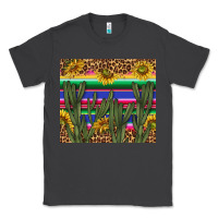 Smoke western desert with leopard and sunflowers tumbler tbs Classic Tee - TumblerDesignByShophia