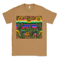 Toasted Coconut western desert with leopard and sunflowers tumbler tbs Classic Tee - TumblerDesignByShophia