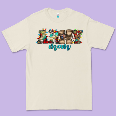 Army Mom Christmas Premium Tee Designed By Jasminsmagicworld