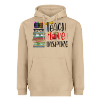Mushroom teach love inspire Heavyweight Hoodie - BarkalooDesign