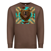 Chestnut bear native american  tumbler Premium Sweatshirt - BarkalooDesign