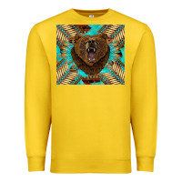 Lemon bear native american  tumbler Premium Sweatshirt - BarkalooDesign