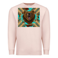 Pale Pink bear native american  tumbler Premium Sweatshirt - BarkalooDesign