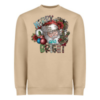 Mushroom merry and bright Heavyweight Sweatshirt - SublimationCraftShop