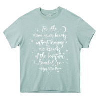Arona edgar allan poe literary gift, annabel lee quote gothic poet t shirt Heavy Core Tee - trangStudio