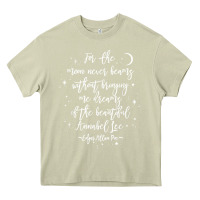 Mossy edgar allan poe literary gift, annabel lee quote gothic poet t shirt Heavy Core Tee - trangStudio