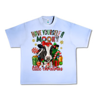 Grape Ice have yourself a little christmas cow Urban Heavy Tee - CowGirlArtShop