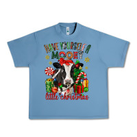 Pebble Blue have yourself a little christmas cow Urban Heavy Tee - CowGirlArtShop