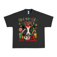 Pigment Black have yourself a little christmas cow Urban Heavy Tee - CowGirlArtShop