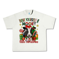 Pistachio have yourself a little christmas cow Urban Heavy Tee - CowGirlArtShop