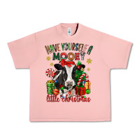 Salmon have yourself a little christmas cow Urban Heavy Tee - CowGirlArtShop