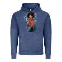 Vintage Denim Afro black boy Vintage Hoodie - HowdyJamesFarm