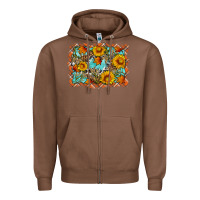 Chestnut Fall Zipper Hoodie - Artiststas